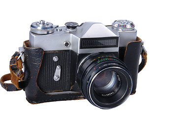 Image showing old camera(clipping path included)