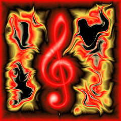 Image showing Music Art