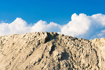 Image showing  heap of sand