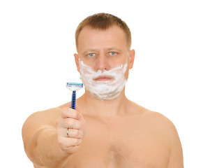 Image showing shaving