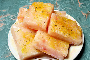 Image showing raw fish