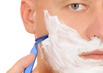 Image showing shaving