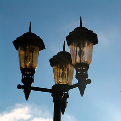 Image showing Old street lamp