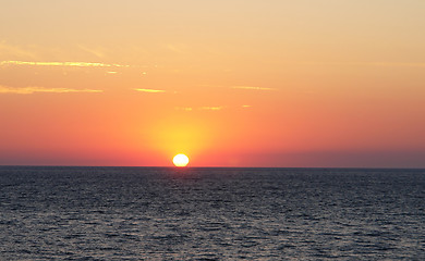 Image showing sundown