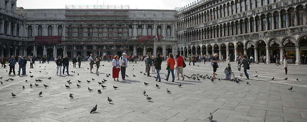 Image showing St Marks Square Venice