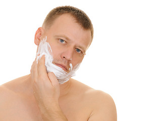 Image showing shaving