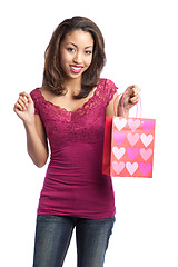 Image showing Valentine girl