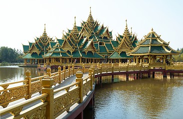 Image showing Buddhism Old temple in Thailand