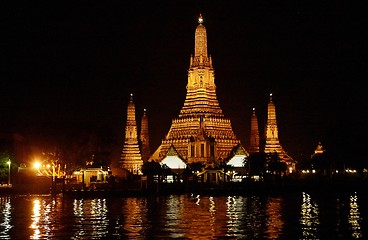 Image showing Buddhism Old temple in Thailand