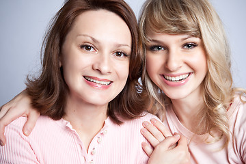 Image showing Mother and daughter