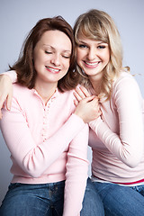 Image showing Mother and daughter