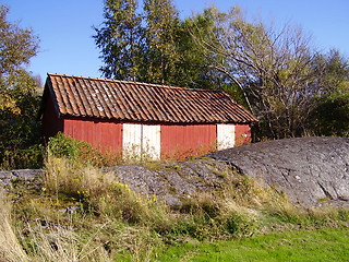 Image showing Fisherhouse on Ramsö