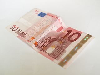 Image showing Euro note