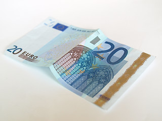 Image showing Euro note