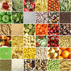 Image showing Food collage