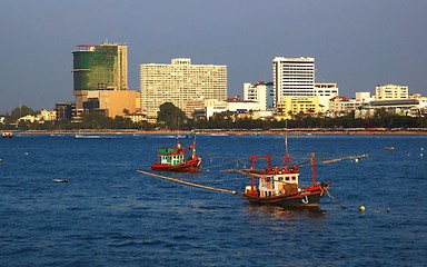 Image showing Seacoast urban landscape.