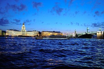 Image showing Drawbridge, Saint Petersburg, Russia