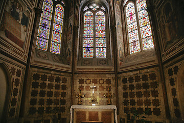 Image showing Artistic Cathedral of Assisi