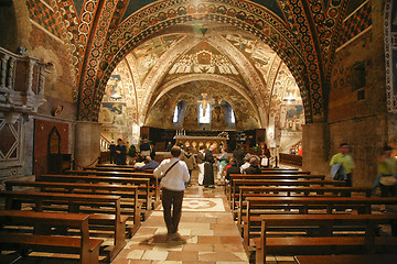 Image showing Artistic Cathedral of Assisi