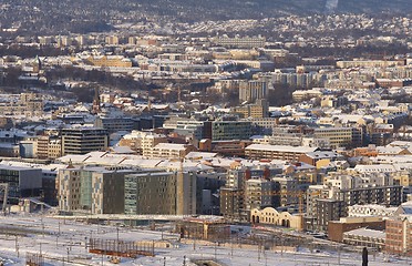 Image showing Winter in Oslo