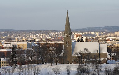 Image showing Old stone Church