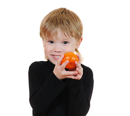 Image showing The cheerful child