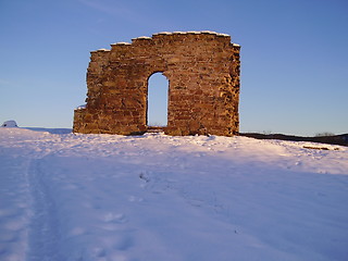 Image showing Churchruin Oslo Maridalsveien