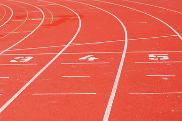 Image showing Running track