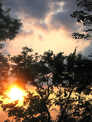 Image showing sunrise