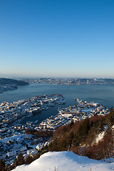 Image showing Winter in Bergen