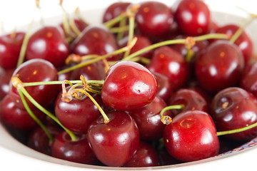 Image showing sweet cherries