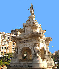 Image showing flora fountain,mumbai