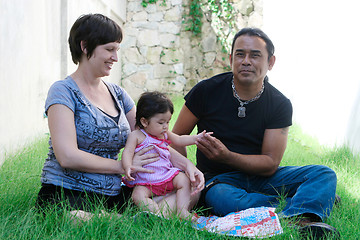 Image showing Family portrait.