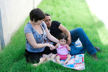 Image showing Family portrait.