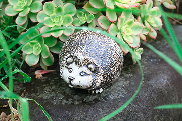 Image showing Hedgehog decoration.