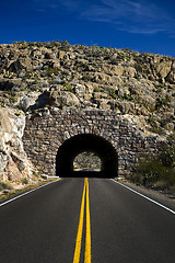 Image showing Highway tunnel