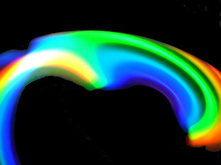 Image showing rainbow colours