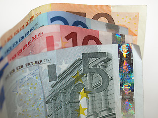 Image showing Euro note