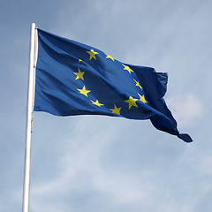 Image showing Flag of Europe