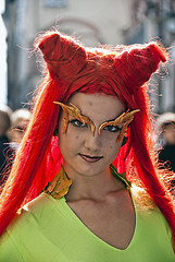 Image showing Carnival Mask, Italy