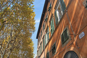 Image showing Architecture Detail in Lucca, Tuscany, Italy, October 2009