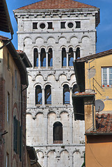 Image showing Architecture Detail in Lucca, Tuscany, Italy, October 2009