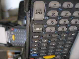 Image showing Keyboard in a Computer Lab, Tuscany, Italy