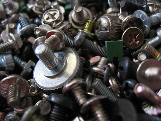 Image showing Bolts in a Computer Lab