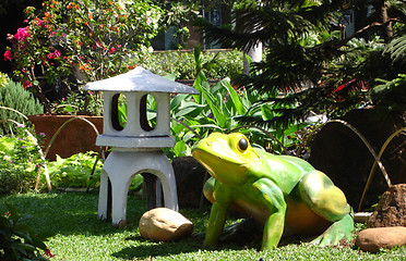 Image showing a park in nariman point