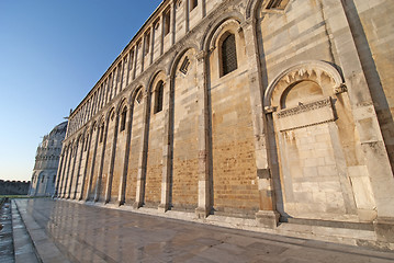 Image showing Piazza dei Miracoli, Pisa, Italy