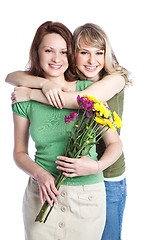 Image showing Mother and daughter celebrating mother's day