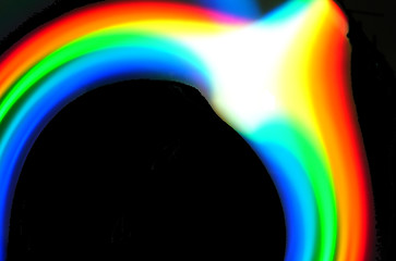 Image showing colours of rainbow