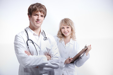 Image showing Doctor and nurse
