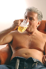 Image showing beer belly 1